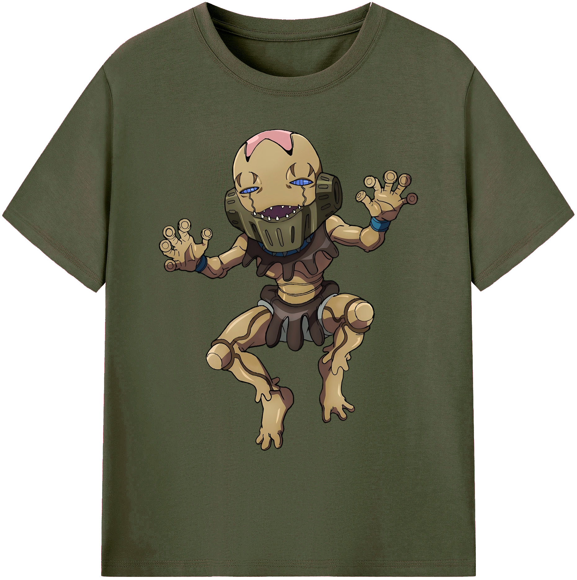 （画像用） ジョジョの奇妙な冒険 JoJo's Bizarre Adventure 綿100％ メンズ半袖Tシャツ｜肌触りやわらか＆通気性